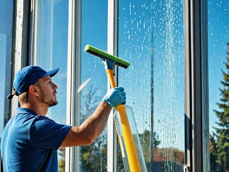 Professional window cleaning service